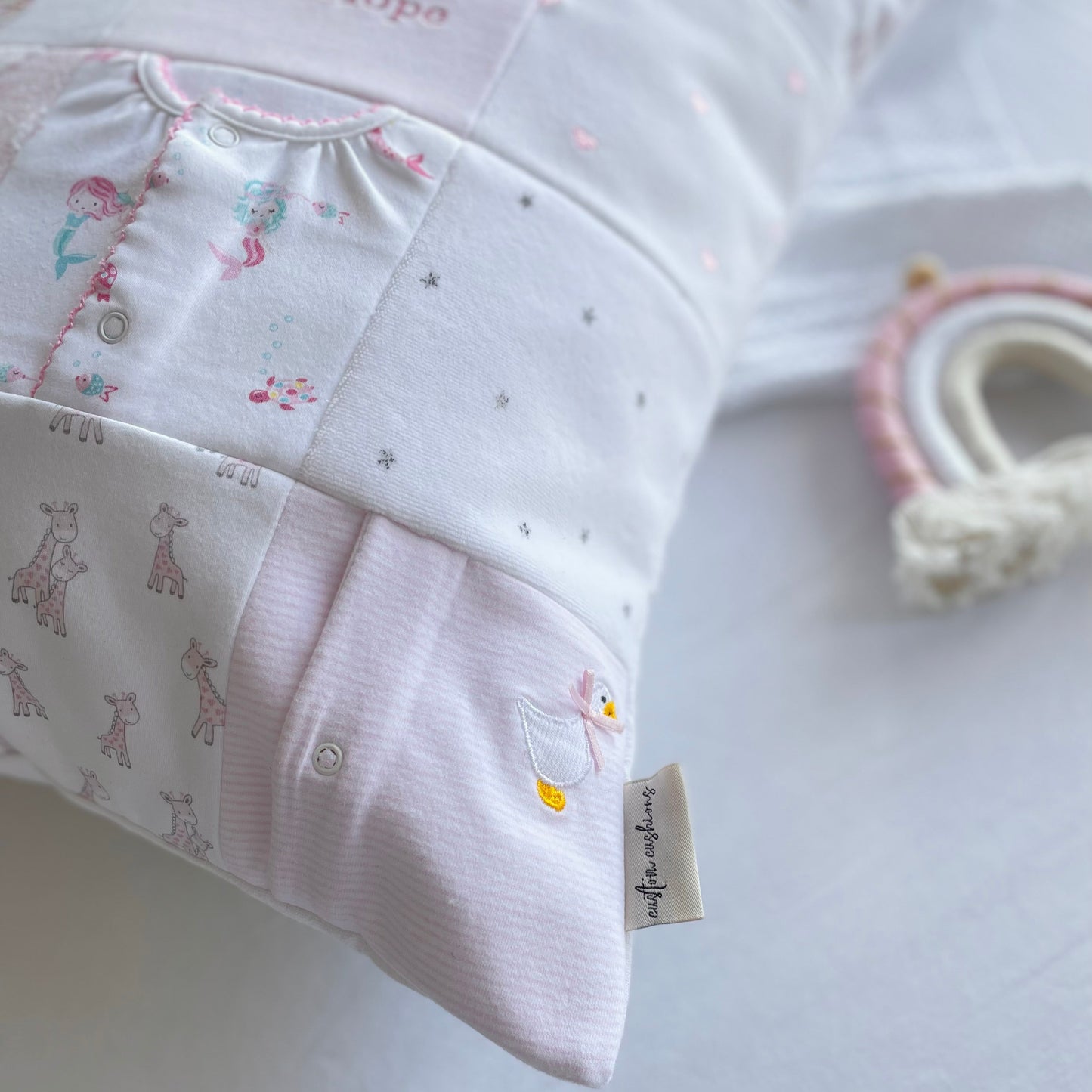 The Patchwork Memory Cushion.