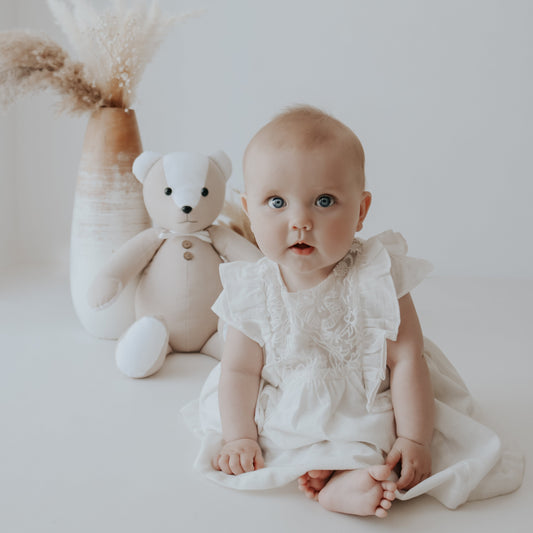 The Linen Keepsake Bear.