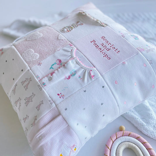 The Patchwork Memory Cushion.
